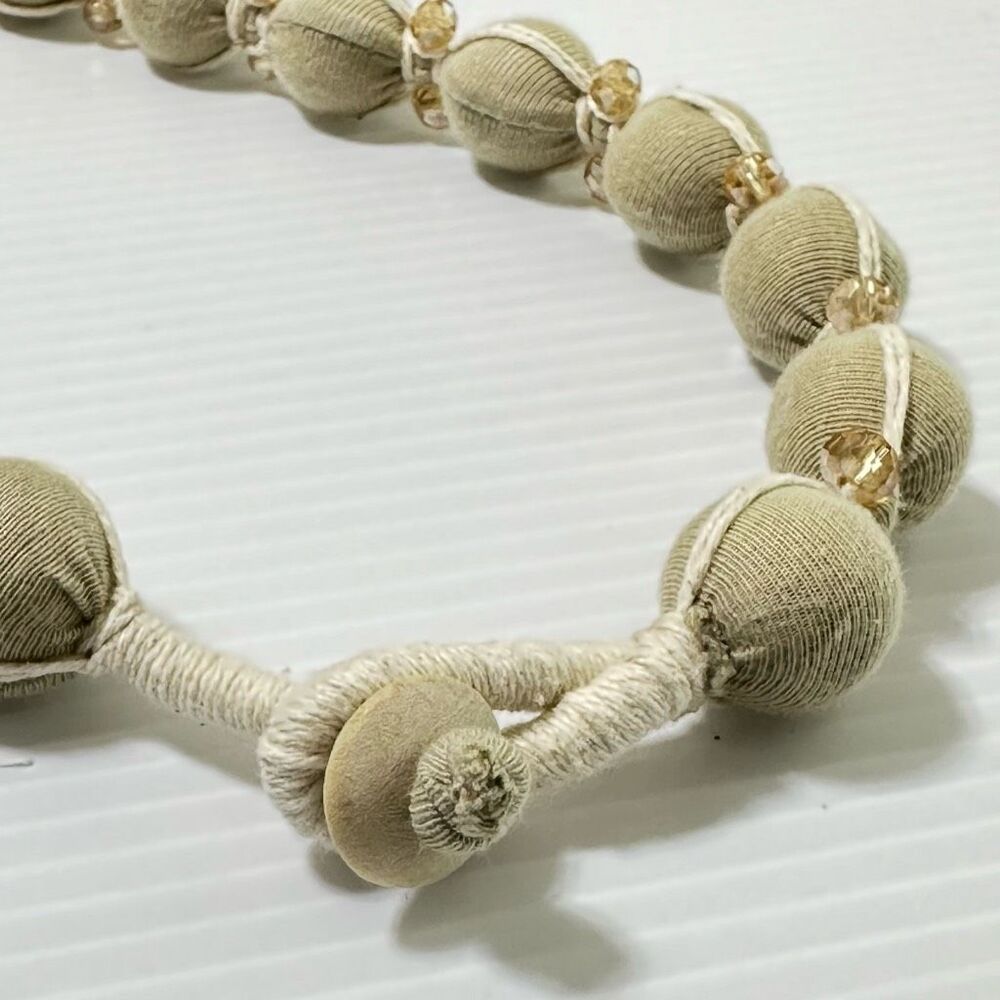 NEW Mare Sole Amore Luna Necklace OS Statement Boho Natural Lagenlook Beachy - Picture 4 of 11